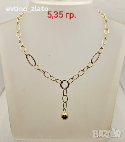 Дамски златни колиета и гривни - проба 585 - 14 К. и 585 _, снимка 6 - Колиета, медальони, синджири - 38863010