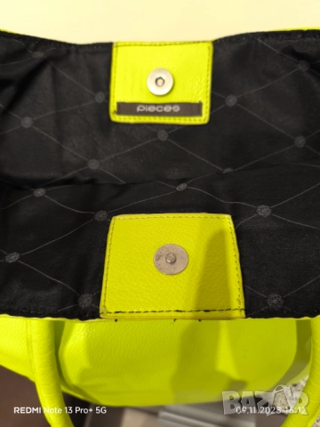 Дамска кожена чанта , снимка 2 - Чанти - 52352210