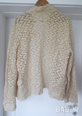 Дамска бежова жилетка Wood, снимка 2 - Жилетки - 41183267