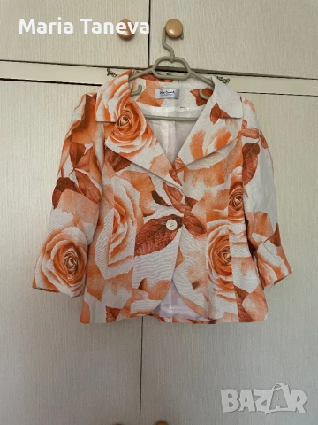 Ленен костюм, снимка 3 - Костюми - 50847960