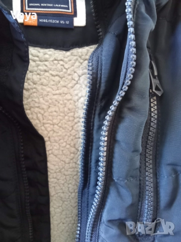 Топло зимно яке, за 11-12 години, снимка 3 - Детски якета и елеци - 51696658