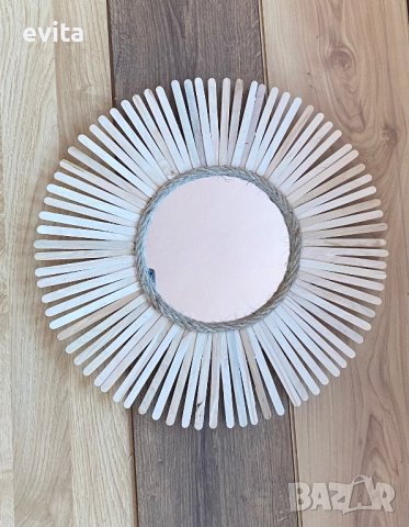 Бохо шик огледало. Ръчна изработка! 