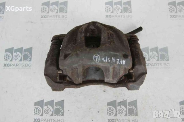 Преден ляв спирачен апарат за Toyota Avensis T25 2.0d4d 116к.с. (2003-2008), снимка 2 - Части - 41504258