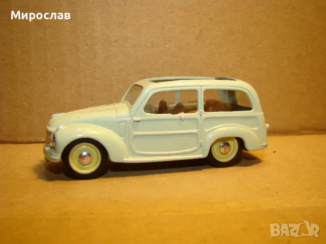 1:43 BRUMM FIAT??? RENAULT?? КОЛИЧКА РЕТРО МОДЕЛ ИГРАЧКА