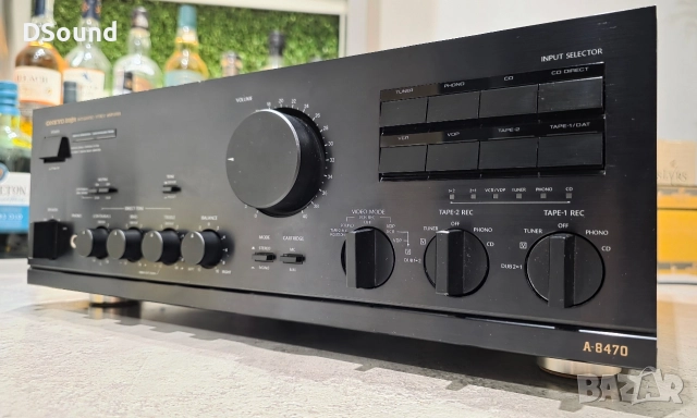 Onkyo Integra A-8470 – Hi-End 2x150 W, 14 КГ , топ модел , снимка 2 - Ресийвъри, усилватели, смесителни пултове - 52829635