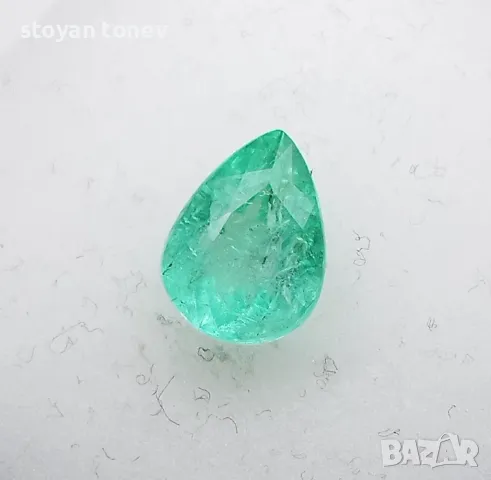 Очарователен зелен Параиба турмалин с тегло 2.24кт.! Сертифициран! Нов!