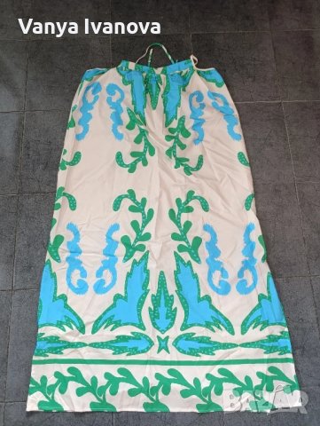 Shein дълга рокля в много хубави цветове, снимка 3 - Рокли - 50747737