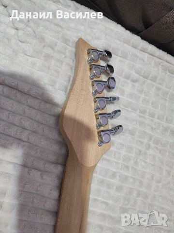 Електрическа китара Tenson с Floyd Rose – отлично състояние, снимка 7 - Китари - 53435013