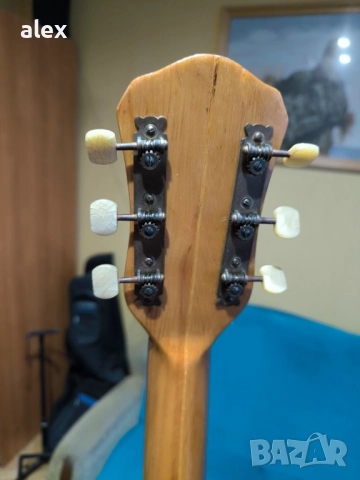 Арчтоп китара Hofner Senator guitar - 1960 - natural maple finish, снимка 6 - Китари - 51932786