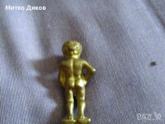 Пикаещото момче Брюксел месингова фигурка отварачка 88х47мм, снимка 7 - Колекции - 42387187