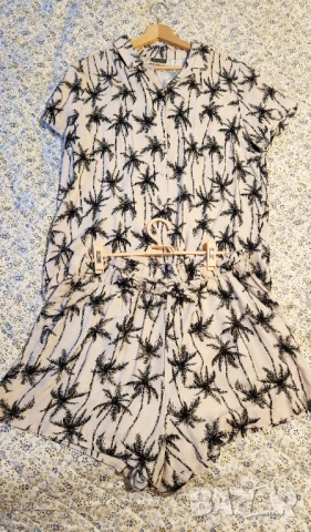 Трендов летен комплект с палми