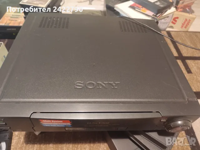 VHS видео Sony работи перфектно , снимка 3 - Плейъри, домашно кино, прожектори - 55909741