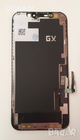 Дисплей и тъч скрийн за iPhone 12 Pro A2407 OLED GX, снимка 2 - Резервни части за телефони - 38604206
