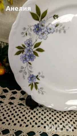 Winterling Bavaria сини цветя комплект , снимка 7 - Чаши - 51787780