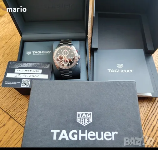 TAG Heuer Formula 1 44мм Calibre 16 Automatic chronograph, 200м (Full Set, 2020), снимка 9 - Мъжки - 56128910