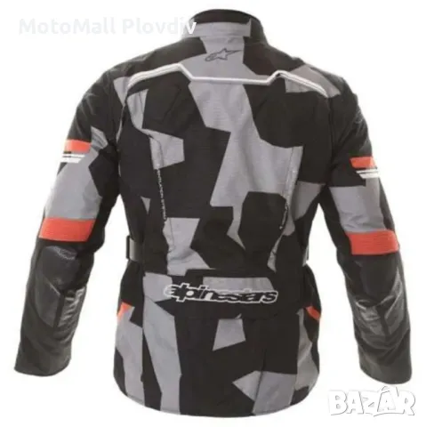 Яке Alpinestars Andes V2 Drystar Black/Camo/Red мото турър писта, снимка 3 - Аксесоари и консумативи - 49162526