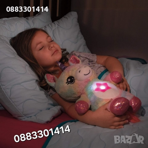 Прожектор Еднорог с мелодии Бял шум , снимка 4 - Плюшени играчки - 52713354