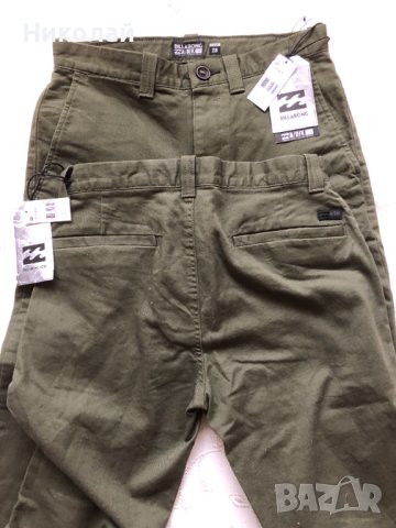 Марков тийн/момчешки/мъжки панталон Billabong, 28 размер, за 176 см. височина, нов, топ качество , снимка 7 - Панталони - 42303459