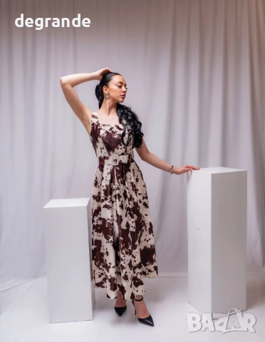 Официална рокля с коланче, снимка 2 - Рокли - 50897316