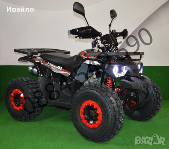 Бензиново ATV 150cc Monster Hunter с лед фарове, разцветки и гаранция, снимка 3 - Мотоциклети и мототехника - 35567318