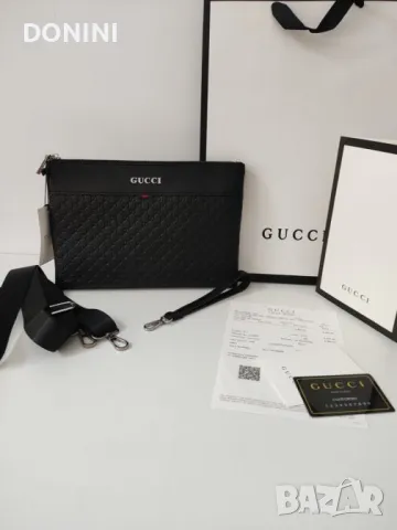 Мъжка чанта Gucci , снимка 3 - Чанти - 49274298