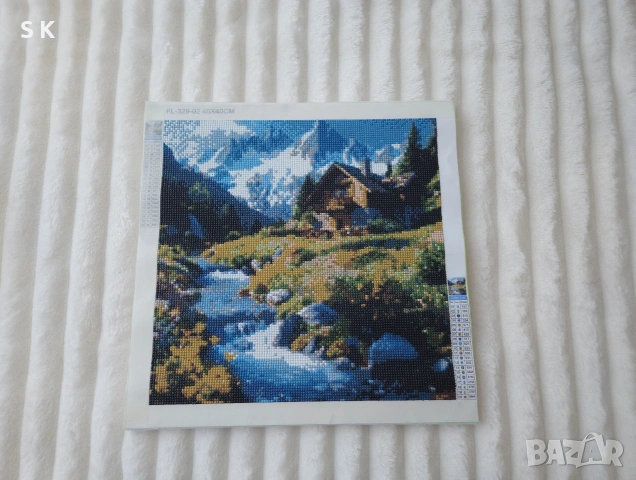 Диамантен гоблен с размери 40/40см,, снимка 2 - Гоблени - 53616738