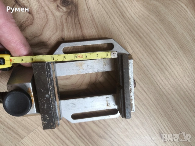 Стоманено менгема за настолна бормашина, снимка 7 - Менгемета - 53483314