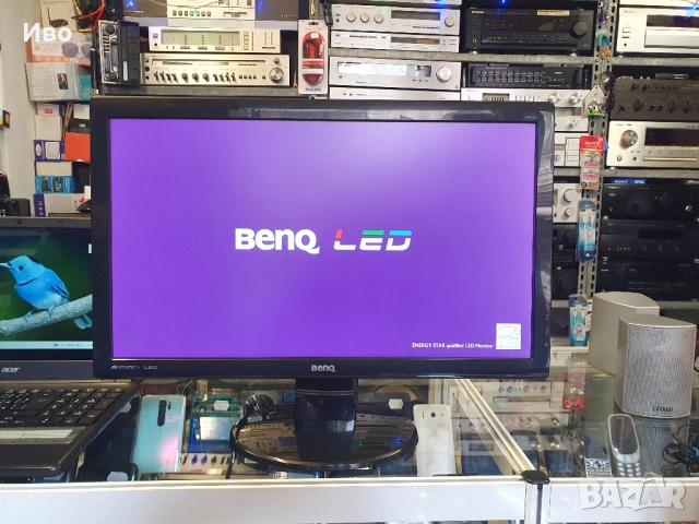 21,5" монитор BENQ LCD Monitor GL2250-T В отлично техническо и визуално състояние.  Размер на диспле, снимка 3 - Монитори - 52035097