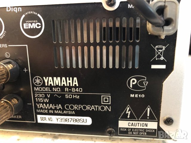 Мини  Yamaha R-840, снимка 10 - Ресийвъри, усилватели, смесителни пултове - 40540235