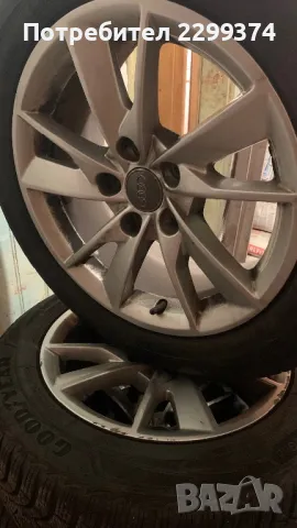 Джанти с гуми за Audi, снимка 3 - Гуми и джанти - 48228499
