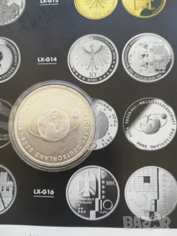  10 евро юбилейни-сребърни 2004 г., снимка 5 - Нумизматика и бонистика - 48746283