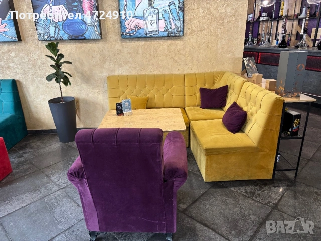 ПРОДАВАМ: Дивани+маси-употребявани, снимка 2 - Дивани и мека мебел - 53471964