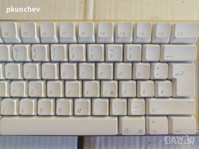 Клавиатура Apple A1016 Wireless Bluetooth Keyboard White w/ Number Pad EMC 1937, снимка 7 - Клавиатури и мишки - 42242081