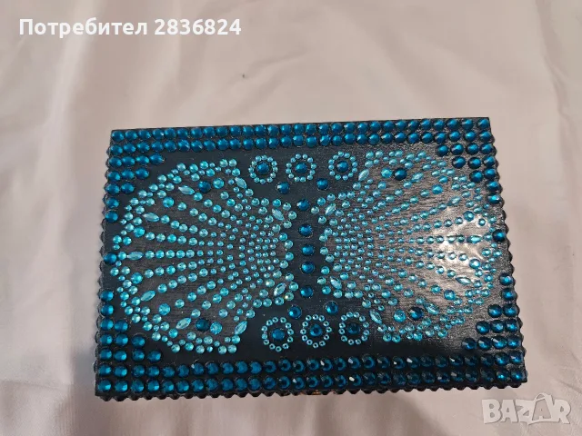 Бутикова кутия за бижута, снимка 2 - Декорация за дома - 55878820