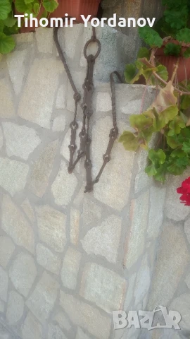 Верига за огнище., снимка 9 - Антикварни и старинни предмети - 50786688