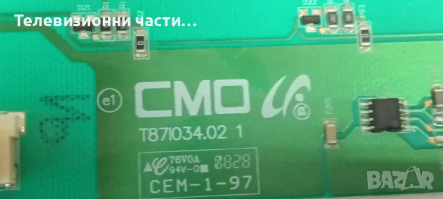 Платки от панел V400H1-L03-BN41-01145A/BN94-02431A/BN44-00199/V400H1-C03/T871034.02 1, снимка 10 - Части и Платки - 47865347