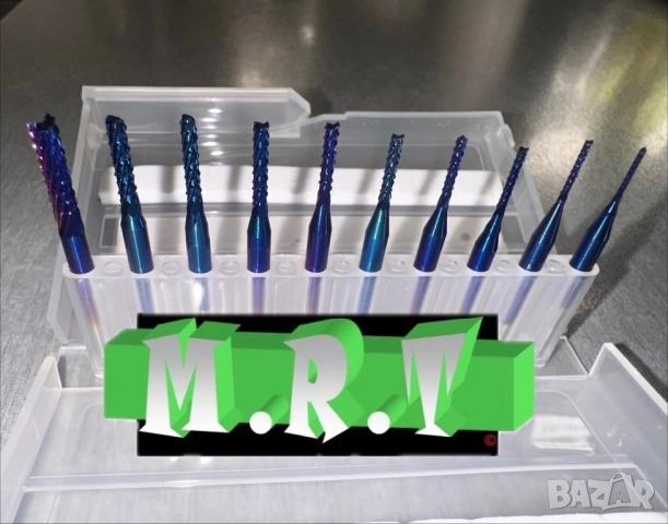 10бр фрези за CNC, PCB, SMT машини, снимка 2 - Други инструменти - 52250222