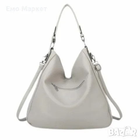 Стилна и практична дамска чанта тип торба, снимка 11 - Чанти - 50160564