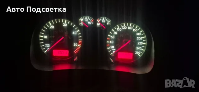 VW Golf 4 / Bora километраж Bosch RB8 с бяла LED подсветка – 1J0920806G