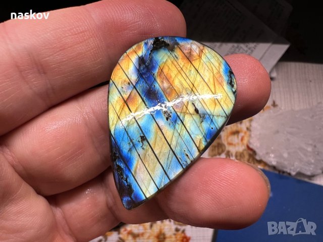 Уникален спектролит лабрадорит, снимка 17 - Други ценни предмети - 39383795
