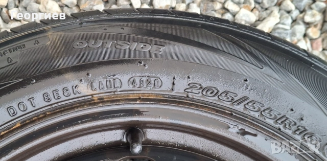 2бр. джанти 16” с летни гуми 205/55-16 DOT4920, снимка 7 - Гуми и джанти - 53273218