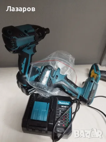 Безчетков Импакт Makita 18v, снимка 3 - Винтоверти - 55774870