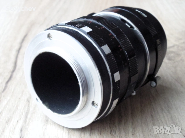 Обектив Mamiya Sekor DS 105mm F/3.5 резба М42, снимка 4 - Обективи и филтри - 53578282