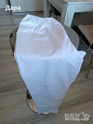 Дамски медицински панталон. Бял. Размер М/  L, снимка 10 - Панталони - 42640747