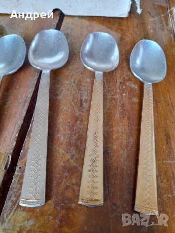 Стари десертни лъжици,лъжички, снимка 4 - Други ценни предмети - 41386401