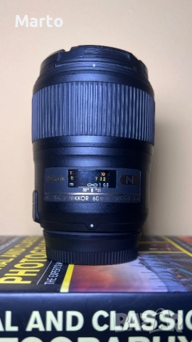 Обектив Nikon AF-S Micro Nikkor 60mm f/2.8G ED