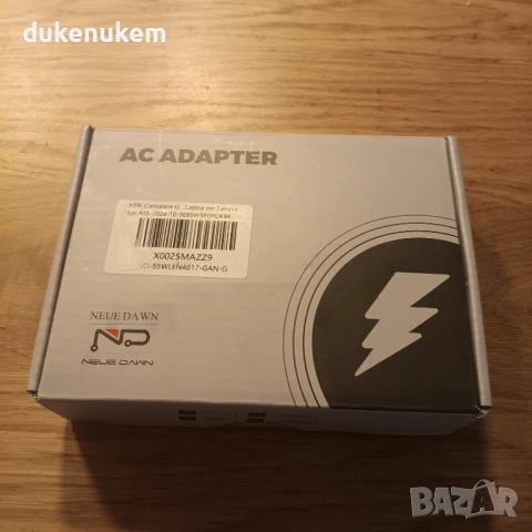 65W GaN зарядно за лаптоп Lenovo – компактно и мощно, снимка 12 - Кабели и адаптери - 53124479