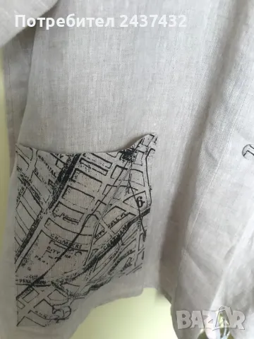 Връхна дреха от лен, снимка 2 - Други - 50419811