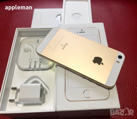 Apple iPhone SE 32Gb Gold Фабрично отключен Айфон телефон, снимка 6 - Apple iPhone - 41427925
