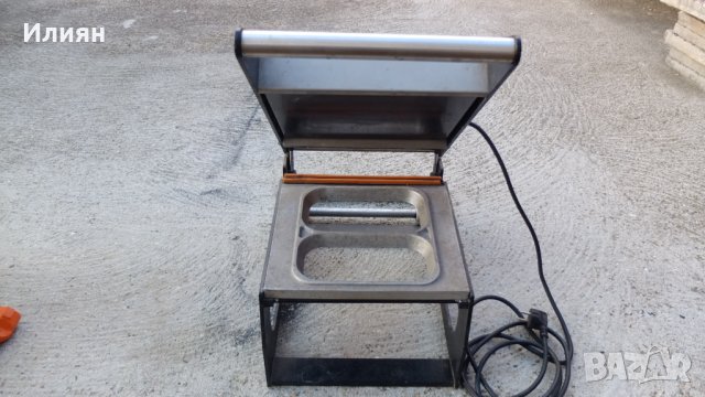 Машина за запечатване на тарелки, снимка 2 - Друго търговско оборудване - 35986115